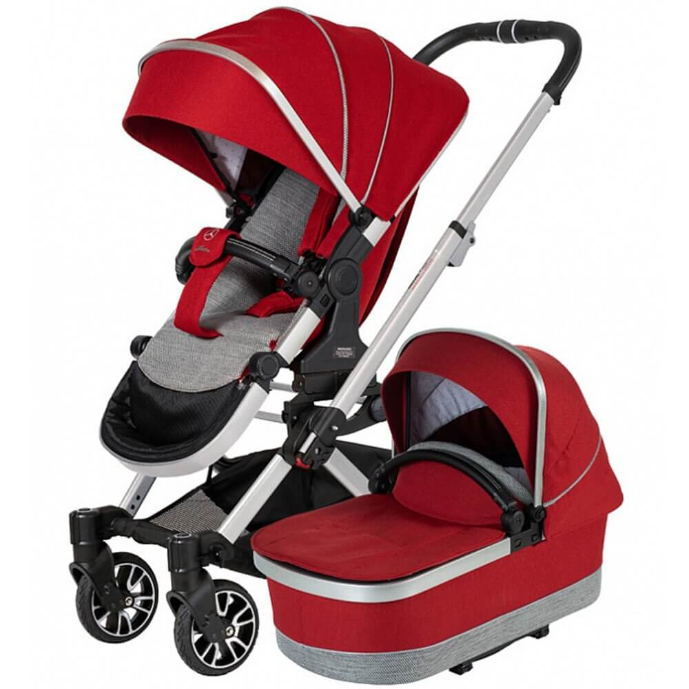 Детская коляска Hartan Avantgarde Mercedes-Benz 2 в 1 с сумкой Bag2Go - Фото