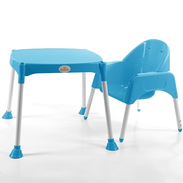 Универсальный стульчик для кормления и занятий Funkids Eat And Play 8850 фото 4