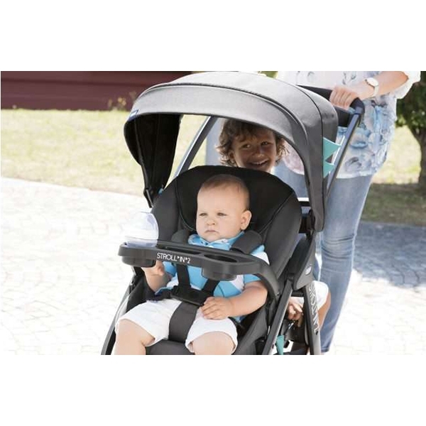 Детская прогулочная коляска для двойни Chicco Stroll'In'2 фото 3