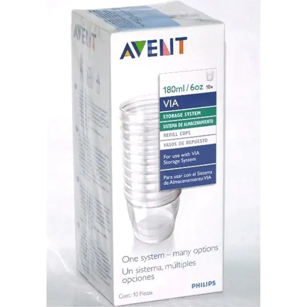 Запасные контейнеры Philips Avent VIA SCF615/10 10 шт фото 2