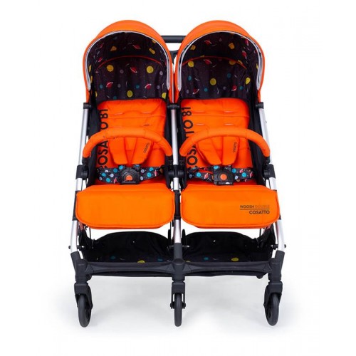 Детская прогулочная коляска для двойни Cosatto Woosh Double фото 1