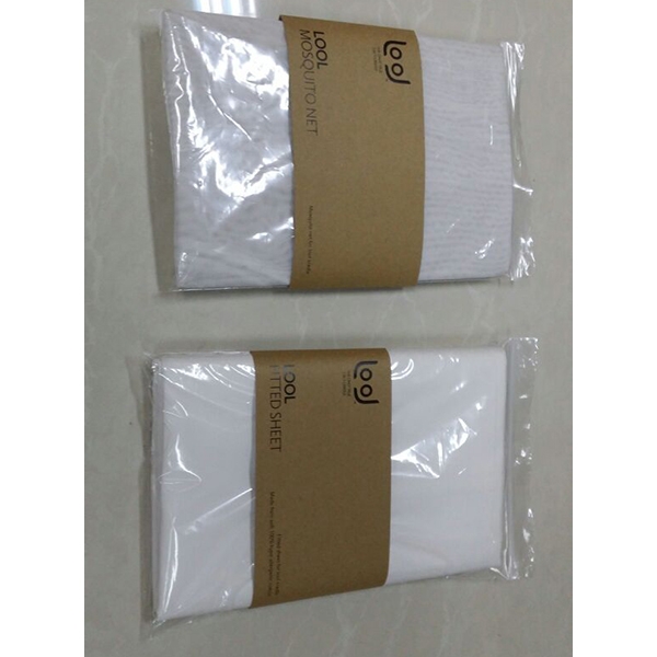 Простыня на резинке в колыбель Lool Fitted sheet фото 1