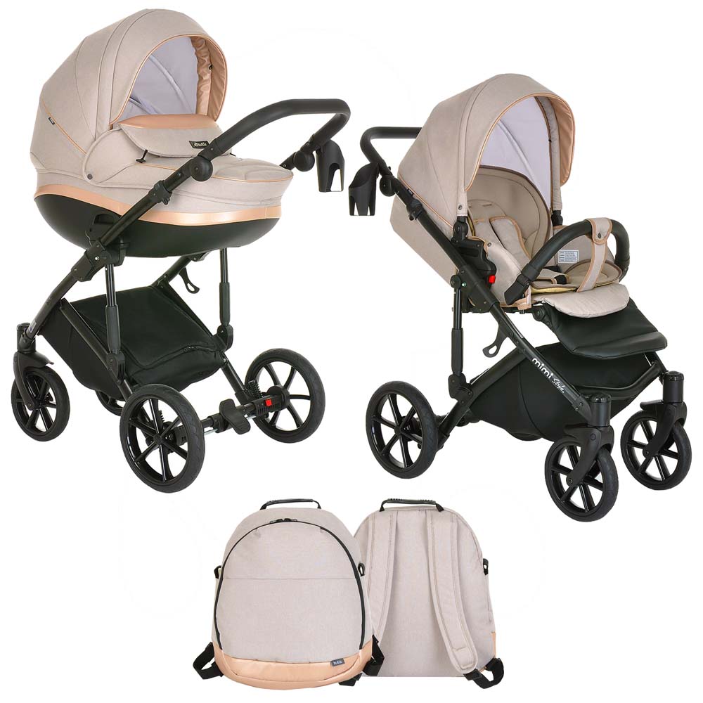 Детская коляска Tutis Mimi Style 2021 2 в 1 - Фото