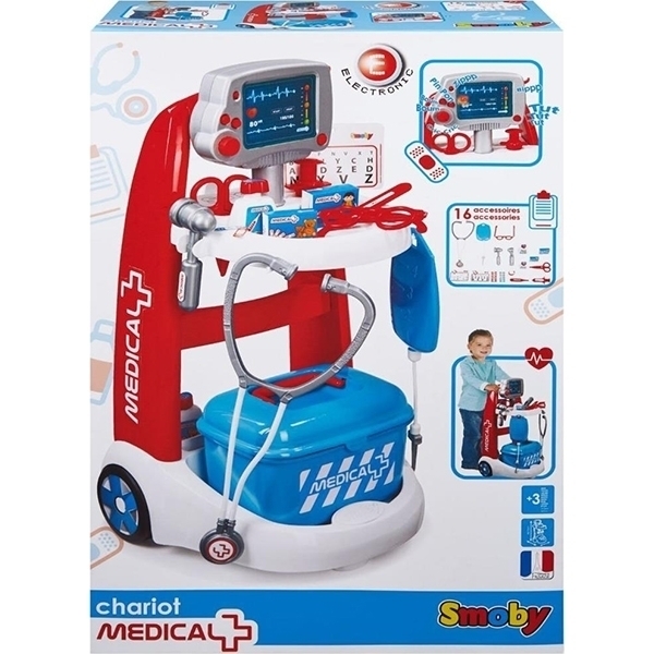 Электронная медицинская тележка Smoby 340202 фото 4
