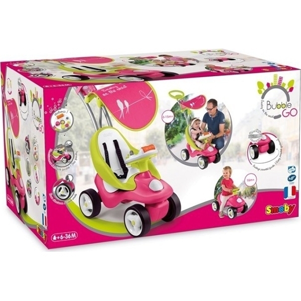 Каталка трансформер детская Smoby Bubble Go Neo 720101 и 720102 фото 10