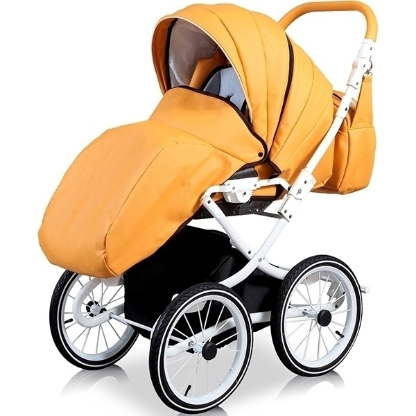 Детская коляска Street Racer Campania Eco 2 в 1, эко-кожа фото 8