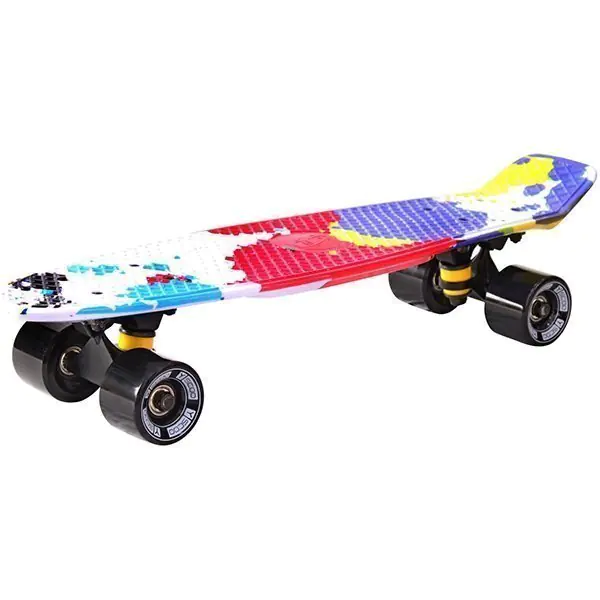 Скейтборд RT Y-Scoo Fishskateboard Print 22" с сумкой арт. 401G, 56,6х15 фото 16
