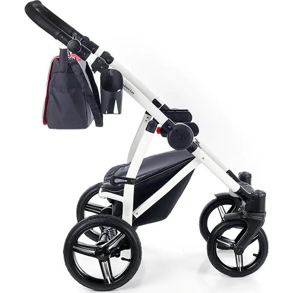 Детская коляска Esspero Newborn Lux 2016 2 в 1, шасси White фото 5