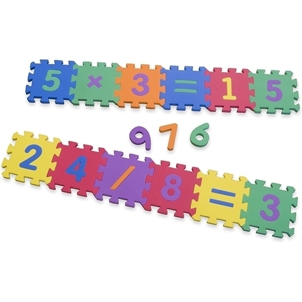 Игровой коврик-пазл Funkids 6" Цифры-4 KB-002-6-NT, 20 плит фото 2
