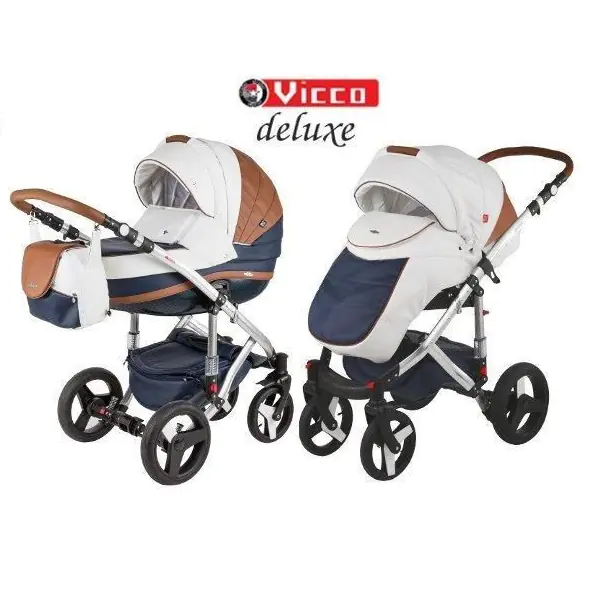 Детская коляска Adamex Vicco  2 в 1 фото 1