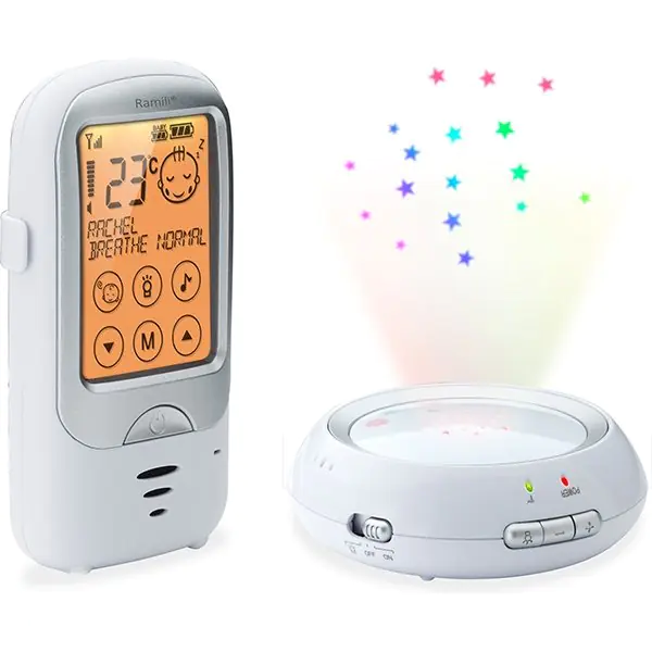 Радионяня Ramili Baby с монитором дыхания RA300SP — как выглядит в жизни