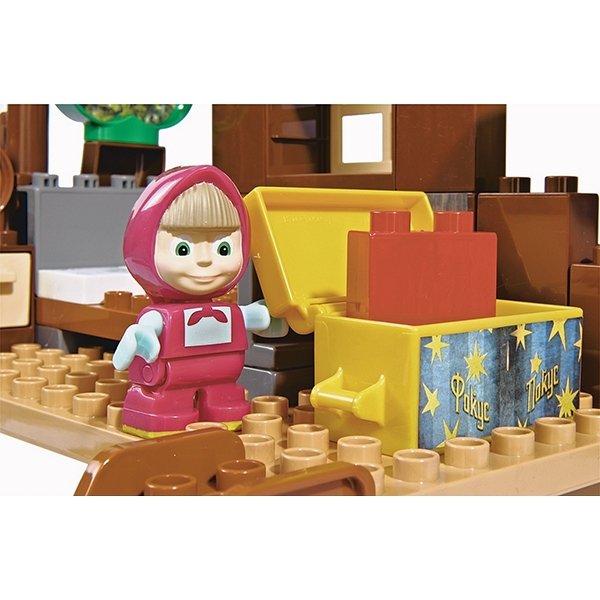 Конструктор Smoby Маша и Медведь, Дом Мишки, 163 деталей, 3/3 арт. 800057098 — как выглядит в жизни