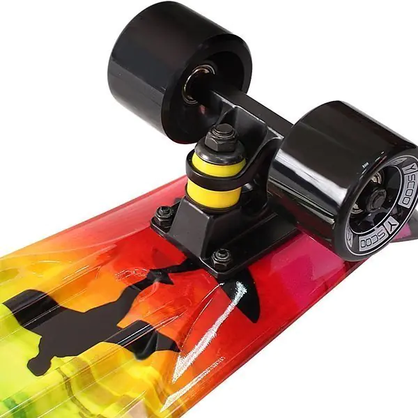 Скейтборд RT Y-Scoo Fishskateboard Print 22" с сумкой арт. 401G, 56,6х15 фото 15