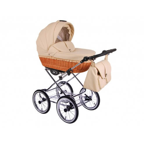 Детская коляска Lonex Retro Ecco Leder 2 в 1 - Фото