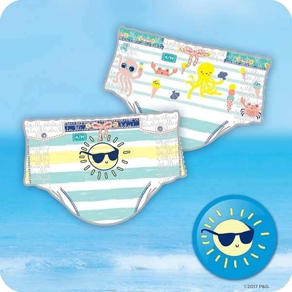 Детские трусики для плавания Pampers Splashers 4-5, 11 штук фото 5
