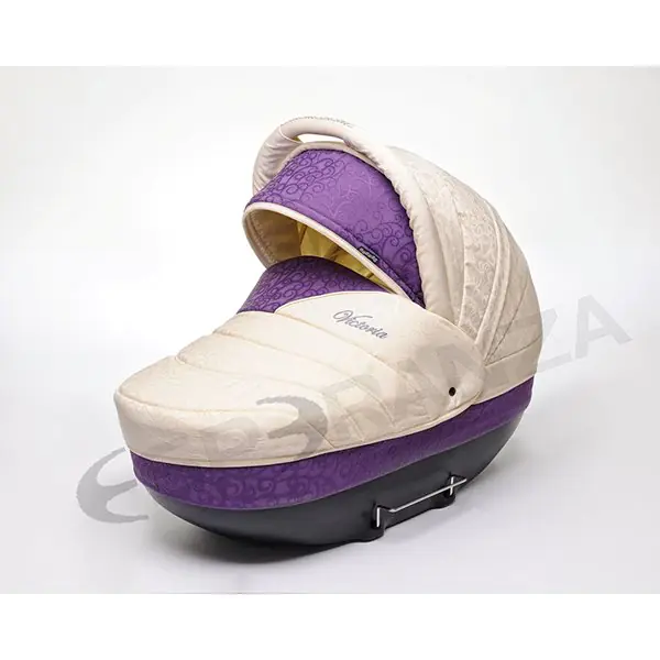 Детская коляска Esperanza Victoria Prestige 2 в 1 Цвет рамы - Бежевый - Маленькие колеса фото 5