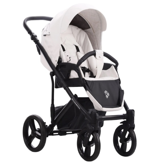 Детская коляска Bebetto Magnum Light SE Pro 2 в 1 на черной раме фото 3