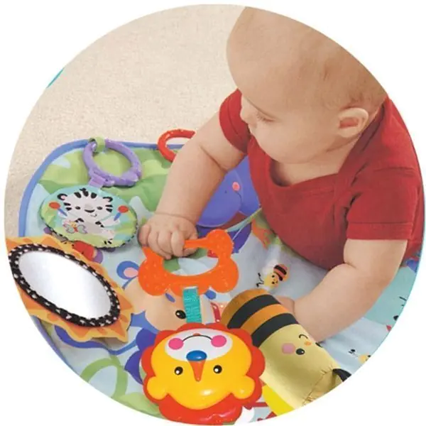 Развивающий музыкальный игровой коврик Fitch Baby Piano Gym фото 2