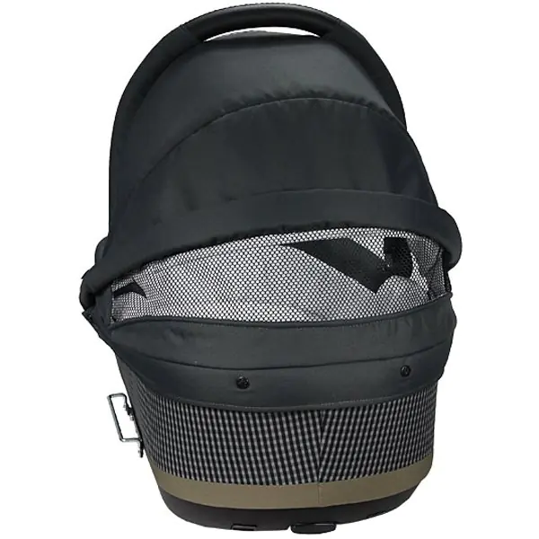 Детская коляска Jedo Memo Bartatina Alu Plus 2 в 1, ткань, амортизация на ремнях, бежевое шасси фото 3