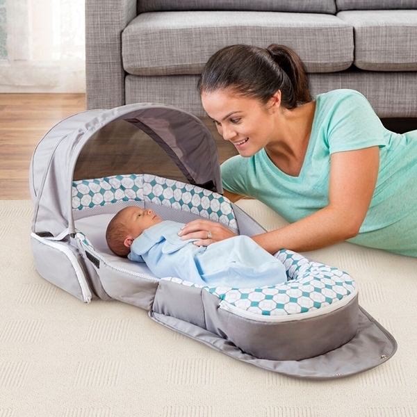 Складная кроватка Baby Delight Traveler BL фото 5