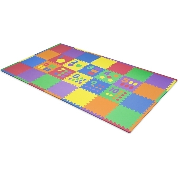 Игровой коврик-пазл Funkids 12" Цифры с Фигурками KB-024C-NT, 10 плит фото 3
