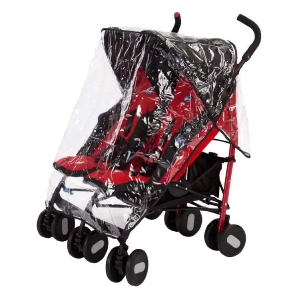 Детская коляска-трость для двойни Chicco Echo Twin Stroller, с рождения фото 2