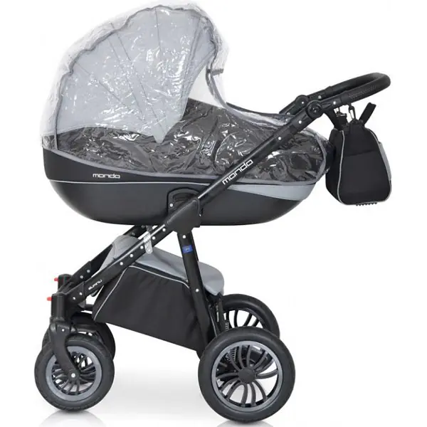 Детская коляска Expander Mondo Black 2 в 1 фото 3