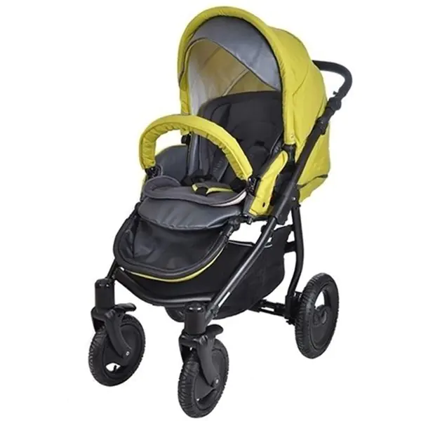 Детская коляска Tutis Galant 3 в 1, ткань+эко-кожа фото 3