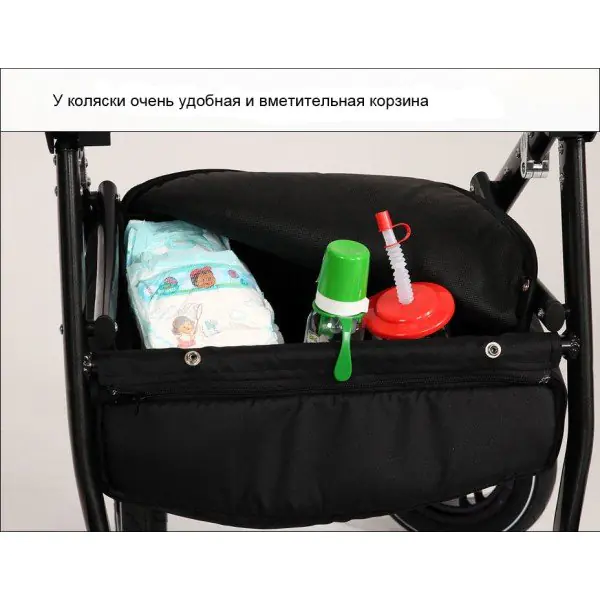 Детская коляска Zippy Baby-Merc Neo Lux 2 в 1 Цвет рамы Черный фото 16