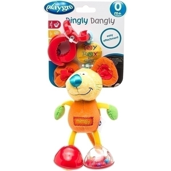 Подвесная игрушка Playgro Мышка 0101141 — как выглядит в жизни
