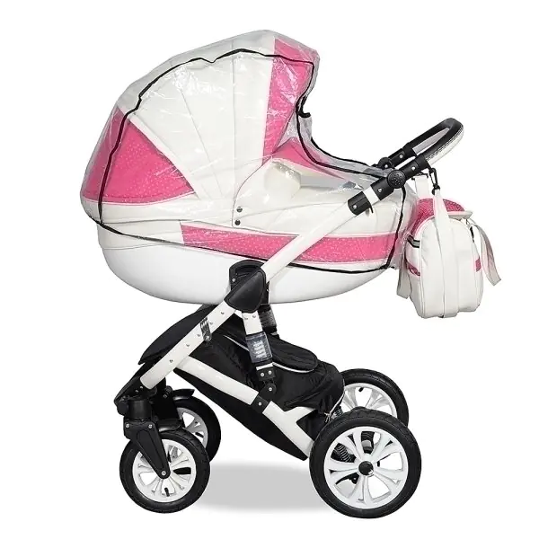 Детская коляска Indigo Isabel S 2 в 1, эко-кожа фото 1