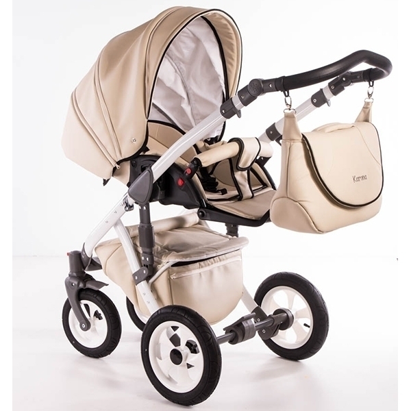 Детская коляска Street Racer Karona Eco 3 в 1, эко-кожа фото 3