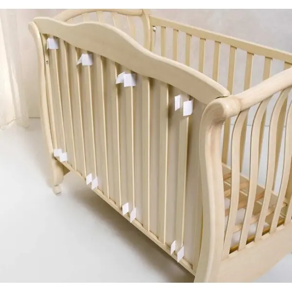 Декоративная панель к кроватке Andrea VIP Baby Italia, эко-кожа и кристаллы фото 1