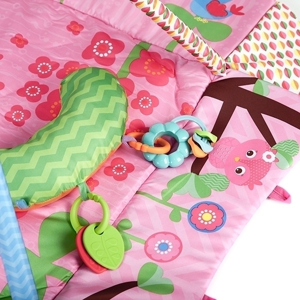 Развивающий коврик для новорожденного Funkids 3 Ways To Play с бортиками фото 9