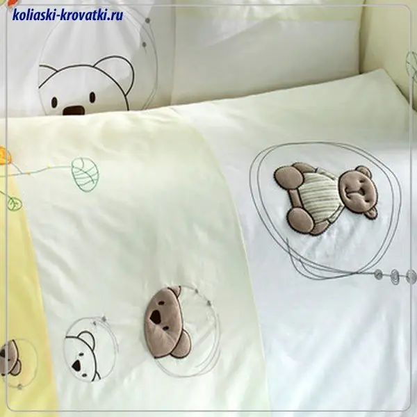Комплект постельного белья Kidboo Little Bear 3 предмета фото 1