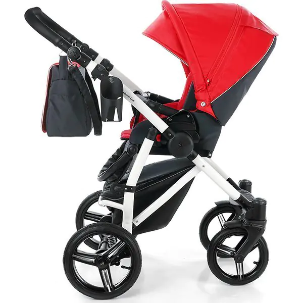 Детская коляска Esspero Newborn Lux 2016 2 в 1, шасси White фото 4