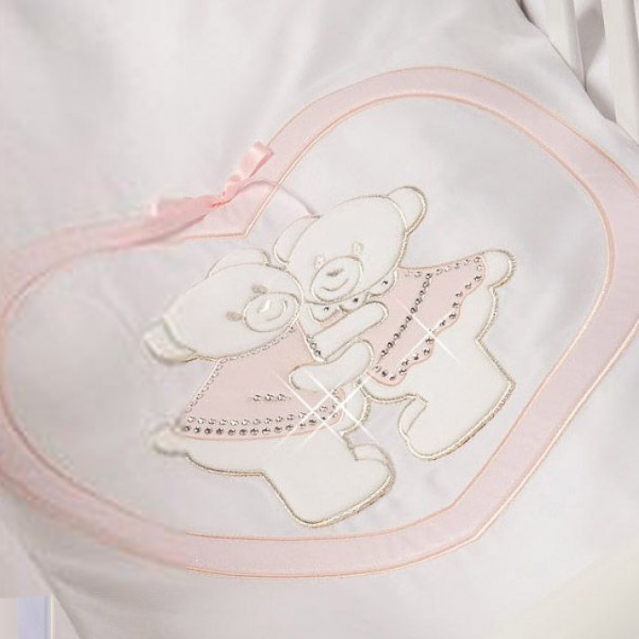 Комплект постельного белья для колыбели Feretti Baby Beddings Culla Chaton (5 предметов) - Фото