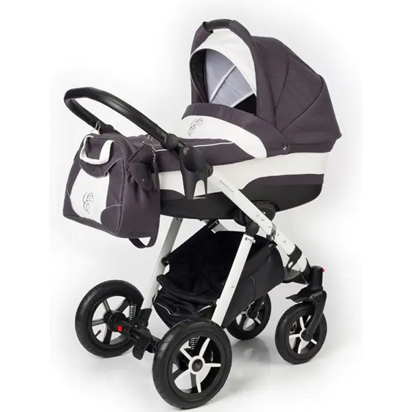 Коляска для новорожденных Esspero Newborn Lux шасси White фото 1