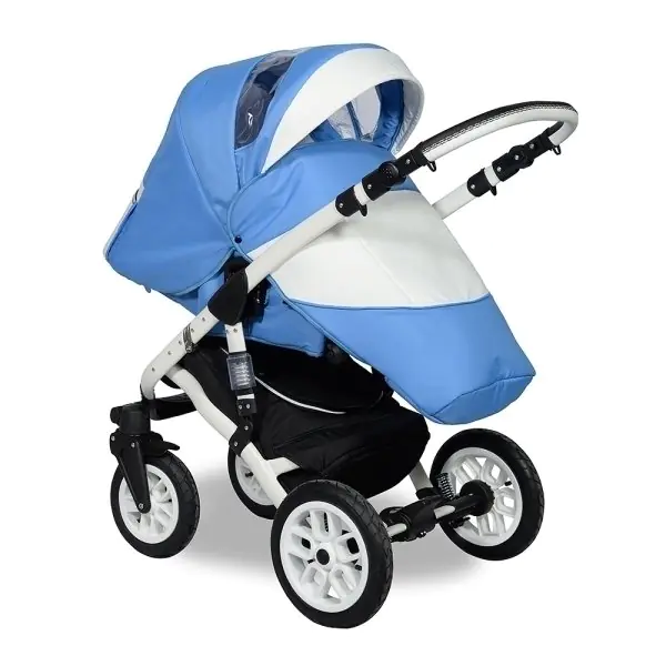 Детская коляска Indigo Isabel Flowers 2 в 1 фото 4