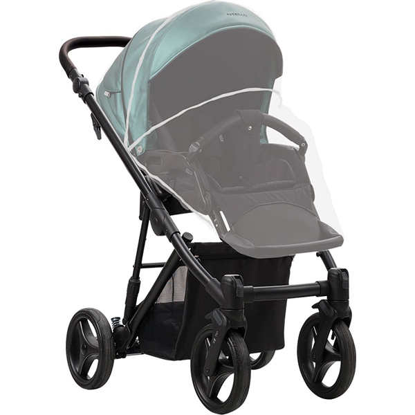 Детская коляска Bebetto Nitello Shine 3 в 1, эко-кожа + ткань фото 3