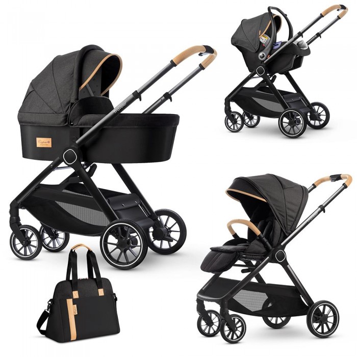 Детская коляска Esspero Traveler 3 в 1 с сумкой - Фото