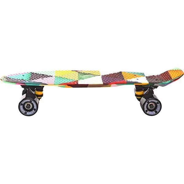 Скейтборд RT Y-Scoo Fishskateboard Print 22" с сумкой арт. 401G, 56,6х15 фото 5