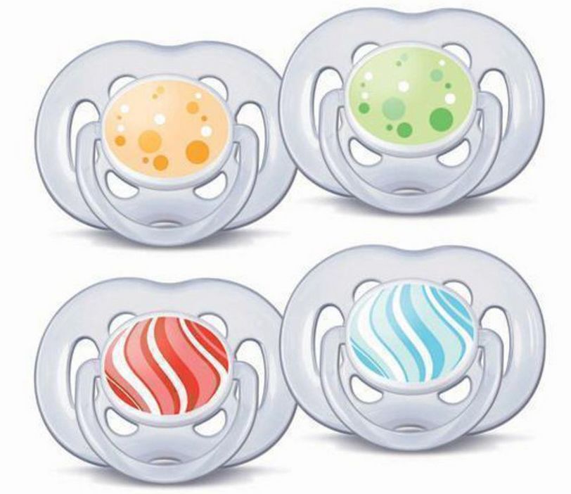SCF180/24 (86400) Avent Пустышка FreeFlow 6-18  (2 штука) — как выглядит в жизни