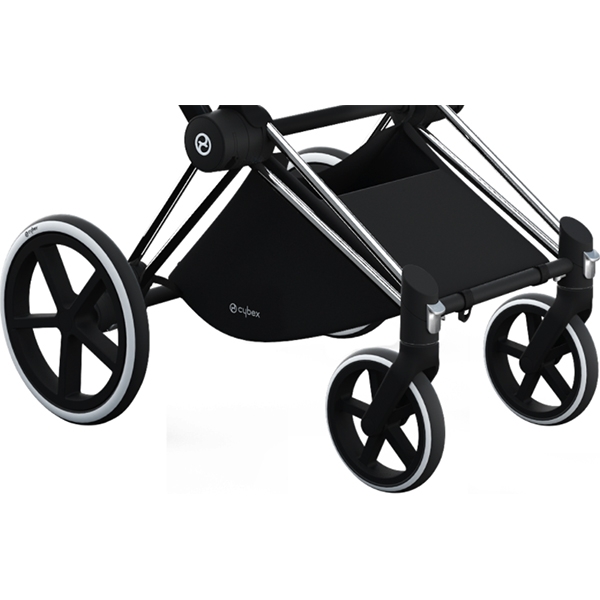 Коляска-люлька для новорожденного Cybex Priam Lux, шасси Trekking Chrome фото 2
