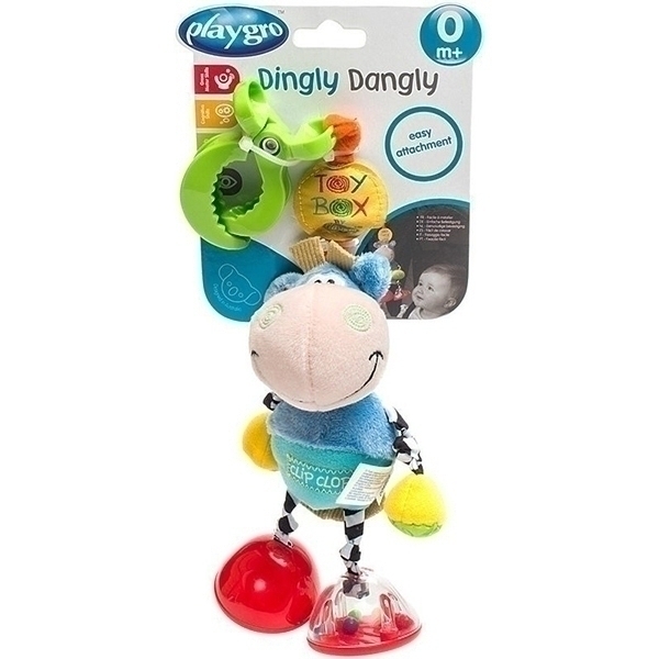 Мягкая игрушка-подвеска Playgro Ослик 0101140 — как выглядит в жизни