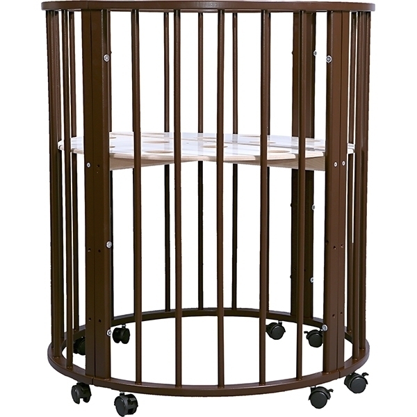 Овальная детская кроватка Nastella Baby Molly 7 в 1 без маятника фото 13