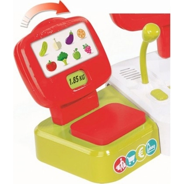 Электронная касса с аксессуарами Smoby 350107, 27 предметов фото 3