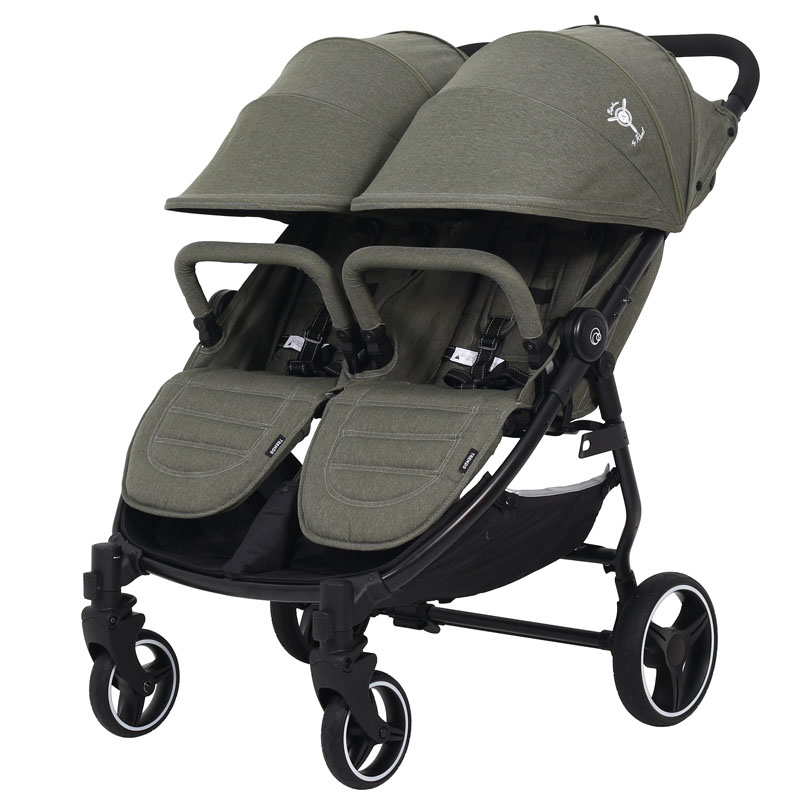 Детская прогулочная коляска для двойни (для близнецов) Rant Biplane Trends - Фото