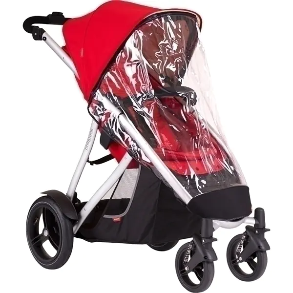 Дождевик для колясок Phil and Teds Vibe / Verve Single без задней шторки фото 2