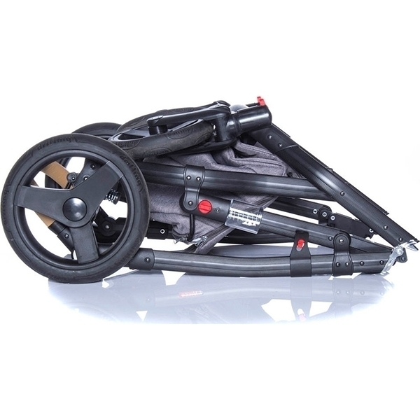 Детская коляска BeBe-Mobile Movo A 2 в 1, ткань+эко-кожа фото 8